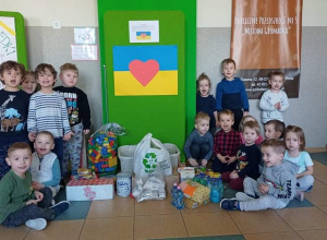 W małym ciele Wielkie Serce - przedszkolaki pomagają rodzinom z Ukrainy