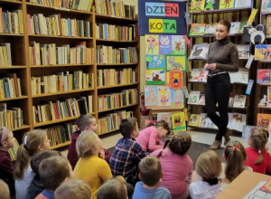 "Dzień Kota" w Bibliotece Pedagogicznej