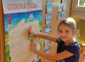 Dookoła Polski - projekt edukacyjny w grupie 6- latków